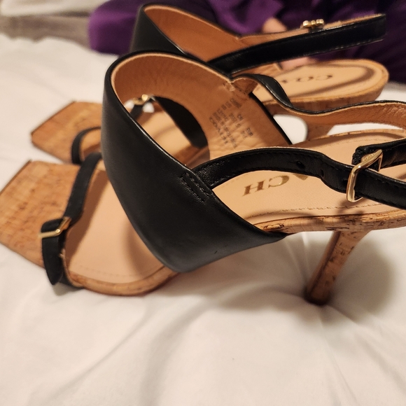 Coach square stiletto heels - Picture 5 of 6